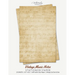 Vintage Music Notes Stationery Paper: Half Letter Size Paper, Music Themed, Letter Writing Paper, 25-sheets