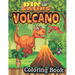 Dinosaur And Volcano Coloring Book: best Coloring Book for Boys, Girls, Toddlers, Preschoolers, Kids (Dinosaur and volcano Books