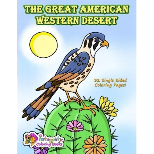 The Great American Western Desert: Coloring Book