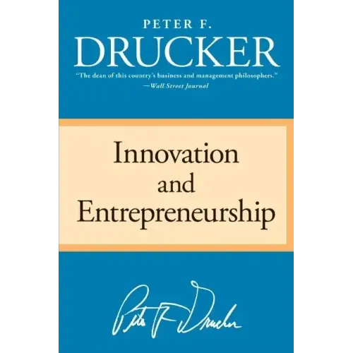 Innovation and Entrepreneurship