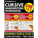 Cursive Handwriting Workbook: 2-in-1 Book Set For Kids (Cursive for Beginners / Cursive Writing Practice Book)
