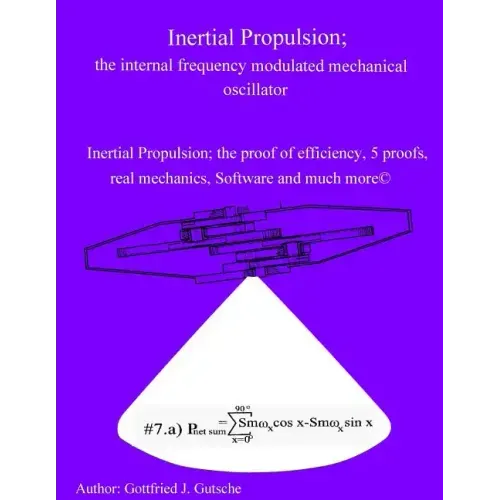 Inertial Propulsion; the internal frequency modulated mechanical oscillator: Inertial Propulsion; the proof of efficiency, 2 kinematic proofs, 5 mecha