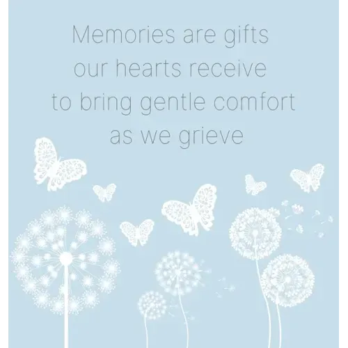 In Loving Memory Book to sign (Hardback cover)