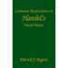 Continuo Realization in Handel's Vocal Music