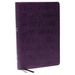 KJV Holy Bible: Large Print with 53,000 Cross References, Purple Leathersoft, Red Letter, Comfort Print (Thumb Indexed): King James Version (Verse Art