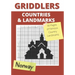 Griddlers Countries and Landmarks: Nonograms Puzzle Books, Nonogram, Hanjie, Picross or Griddlers Logic Puzzles Black and White ( Nonogram Book )