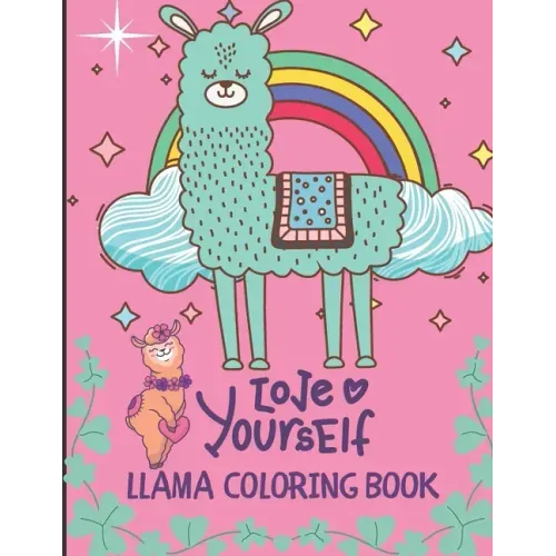 Llama Coloring Book: For Girls Ages 7-12 (Animal Coloring Books)