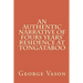 An Authentic Narrative of Four Years' Residence at Tongataboo