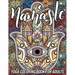Namaste Yoga Coloring Book for Adults: Adorable Coloring Book with Fun, Easy, and Relaxing Designs of Lotus Yoga, Hamsa Hand, Yin Yang Symbol, Third E