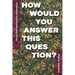 Good Self Reflection Questions - How Would You Answer This Question?: Icebreaker Relationship Couple Conversation Starter with Floral Abstract Image A