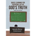 Basic Learning for Everyday Life by God's Truth: Daily Devotional