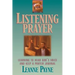 Listening Prayer: Learning to Hear God's Voice and Keep a Prayer Journal