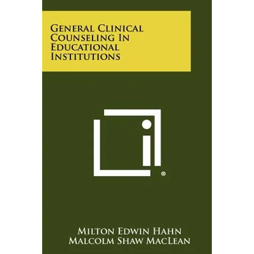 General Clinical Counseling in Educational Institutions