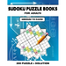 Sudoku Puzzle Book for Adults Medium to Hard: Brain Games 200 Sudoku Puzzles Activity Books For Adults, 9 x 9's That Range In Difficulty From Medium t