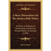 A Short Dissertation On The Jamaica Bath Waters: To Which Is Prefixed, An Introduction Concerning Mineral Waters In General (1784)