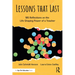 Lessons that Last: 185 Reflections on the Life-Shaping Power of a Teacher