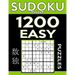 Sudoku Book 1,200 Easy Puzzles: Sudoku Puzzle Book With Only One Level of Difficulty