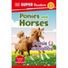 DK Super Readers Level 1 English-Spanish Bilingual Ponies and Horses - Ponis Y Caballos