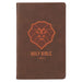 KJV Kids Bible, 40 Pages Full Color Study Helps, Presentation Page, Ribbon Marker, Holy Bible for Children Ages 8-12, Lion Emblem Faux Leather Flexibl