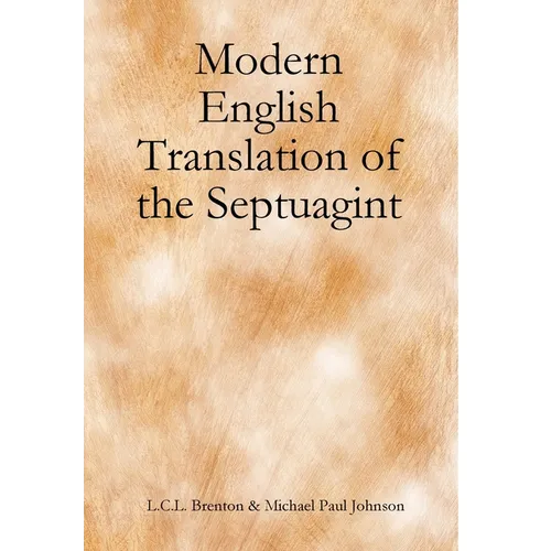 Modern English Translation of the Septuagint