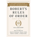 Robert's Rules of Order Newly Revised, 12th Edition