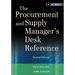The Procurement and Supply Manager's Desk Reference