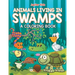 Animals Living in Swamps (A Coloring Book)