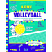 Volleyball Coloring Pages for Teens and Adults Coloring Book