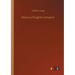 History of English Literature