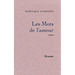 Les mots de l'amour