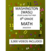 8th Grade WASHINGTON WASL, MATH, Test Prep: 2019: 8th Grade Washington Assessment of Student Learning MATH Test prep/study guide
