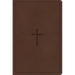 CSB Giant Print Reference Bible, Brown Leathertouch, Indexed