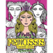 Pretty Princesses Coloring Book: 24 Unique and detailed illustrations of girl faces for you to color. Relax and enjoy coloring!
