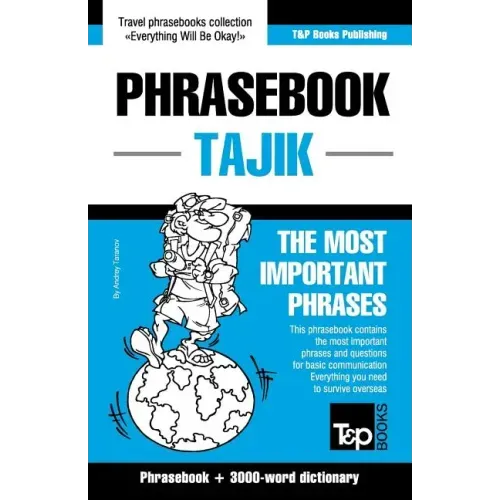 English-Tajik phrasebook and 3000-word topical vocabulary