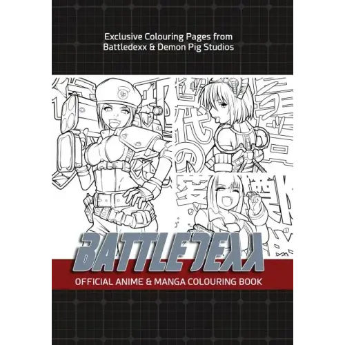 Battledexx Official Manga & Anime Colouring Book
