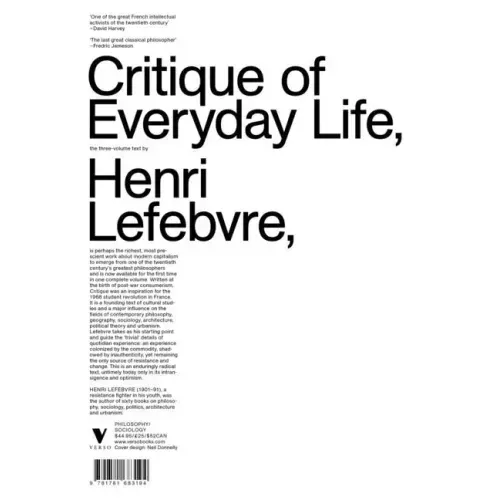 Critique of Everyday Life: The Three-Volume Text