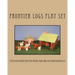 Frontier Logs Play Set: Plans and instructions for making your own log cabin building set.