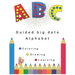 Guided big dots alphabet: markers activity, giant, large book for kids with easy A to Z guided big dots, connecting dots and cute animals names