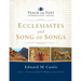 Ecclesiastes and Song of Songs