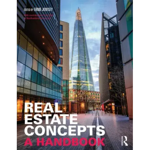 Real Estate Concepts: A Handbook