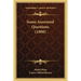 Some Answered Questions (1908)