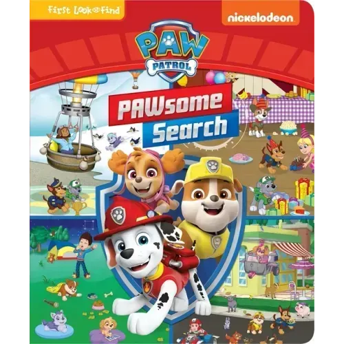 Nickelodeon Paw Patrol: Pawsome Search First Look and Find