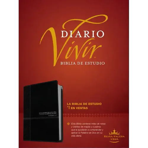 Biblia de Estudio del Diario Vivir Rvr60, Duotono