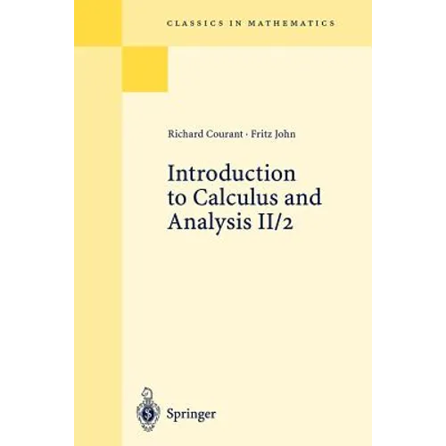 Introduction to Calculus and Analysis II/2: Chapters 5 - 8