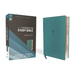 Niv, Foundation Study Bible, Leathersoft, Teal, Red Letter