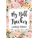 My Bill Tracker Large Print: Bill Log Notebook, Bill Payment Checklist, Budget Planner Books, Bill Due Date, Expense Tracker, Finances Log