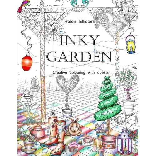 Inky Garden: Creative colouring with quests & 3D paper flower