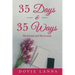 35 Days and 35 Ways: My Journal and My Journey
