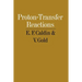 Proton Transfer Reactions