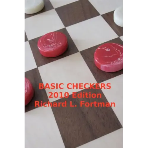 Basic Checkers: The First Twenty Moves